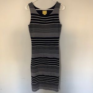 Anthropologie MAEVE body con midi dress